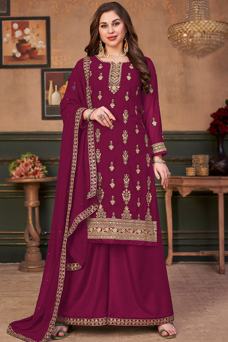 Burgundy palazzo sales