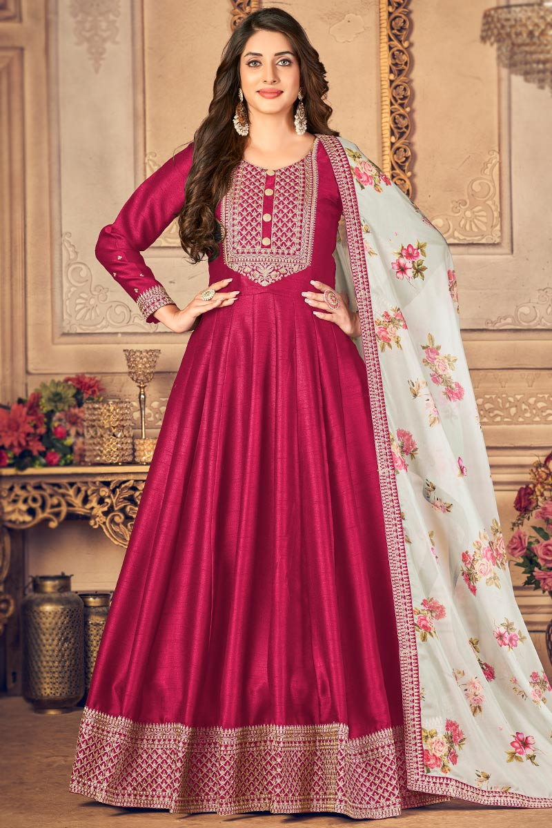 Cotton anarkali suits wholesale on sale