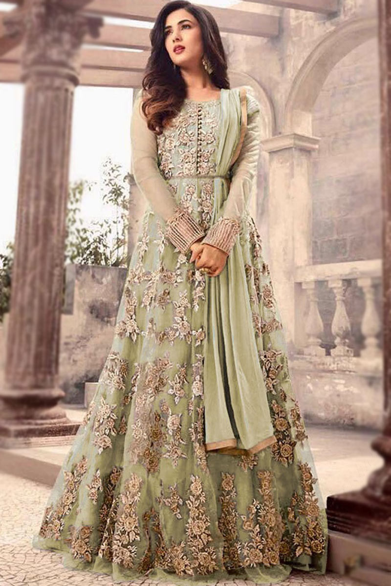 Short hotsell anarkali dresses