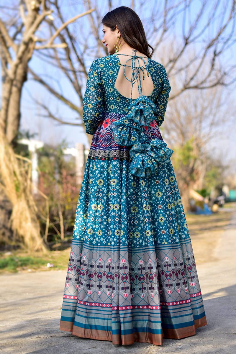 Floral print gown dress store