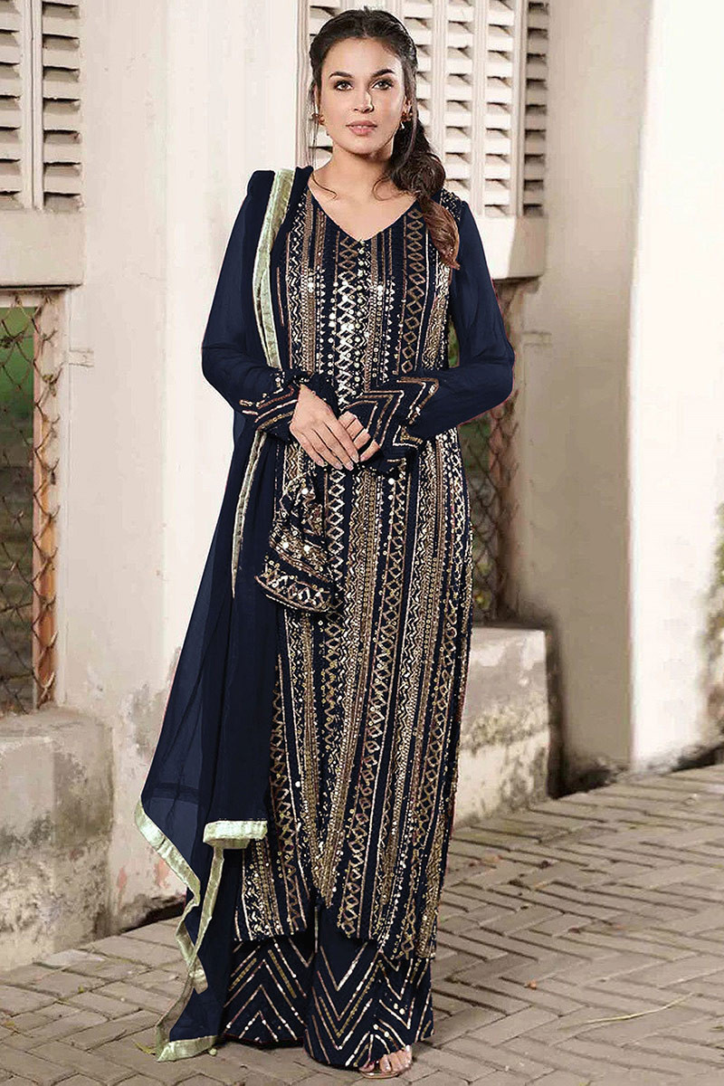 Online palazzo on sale suit shopping