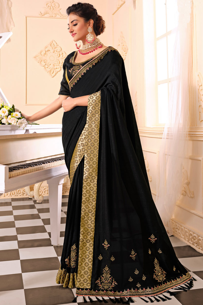 Silk Saree Partywear - Buy Silk Saree Partywear online in India