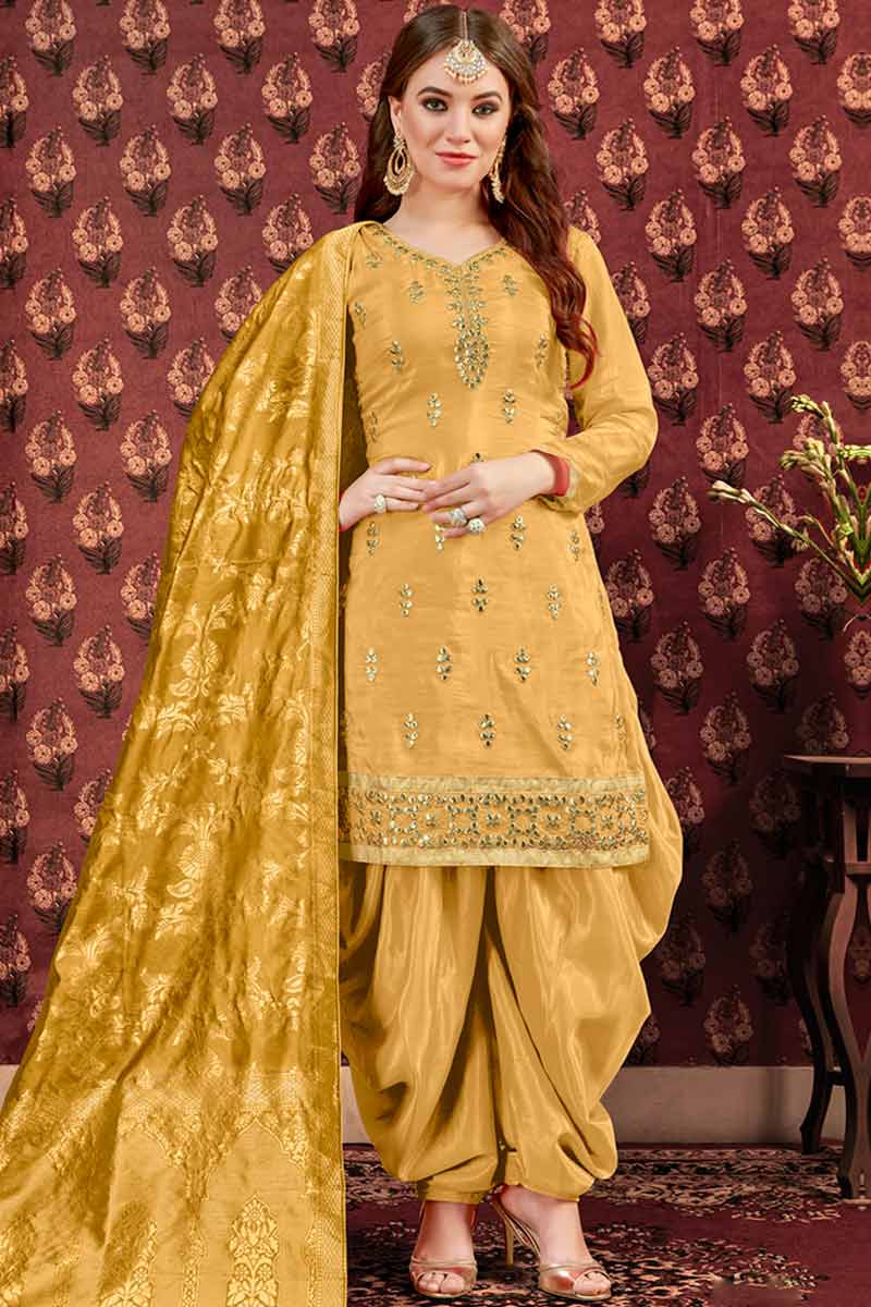 Gota patti punjabi best sale suits online