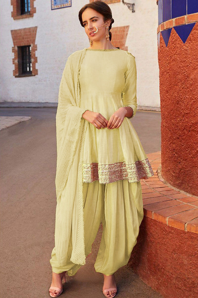 New colour punjabi suit shop