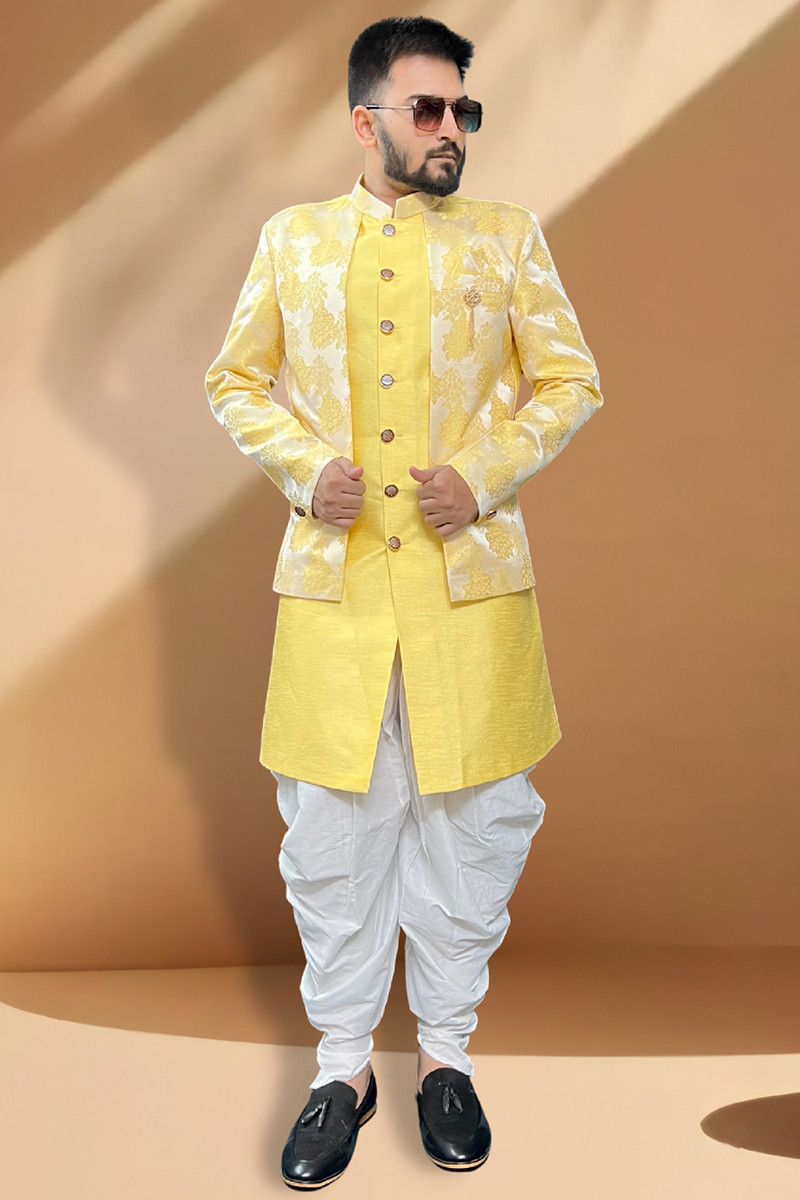 Bright yellow jacket best sale