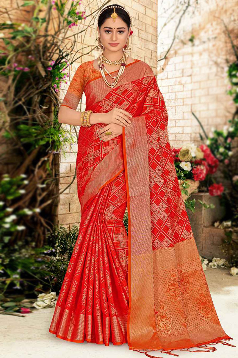 Silk saree for wedding party sale