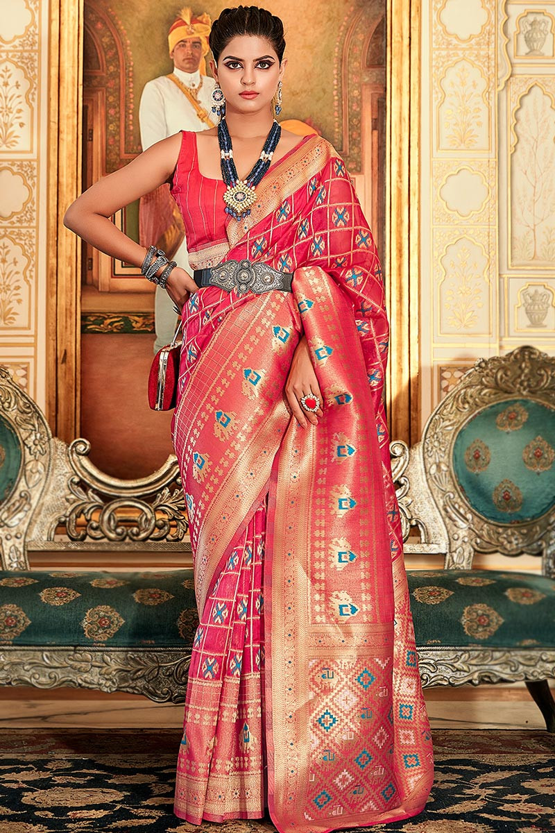 Patola saree for wedding clearance