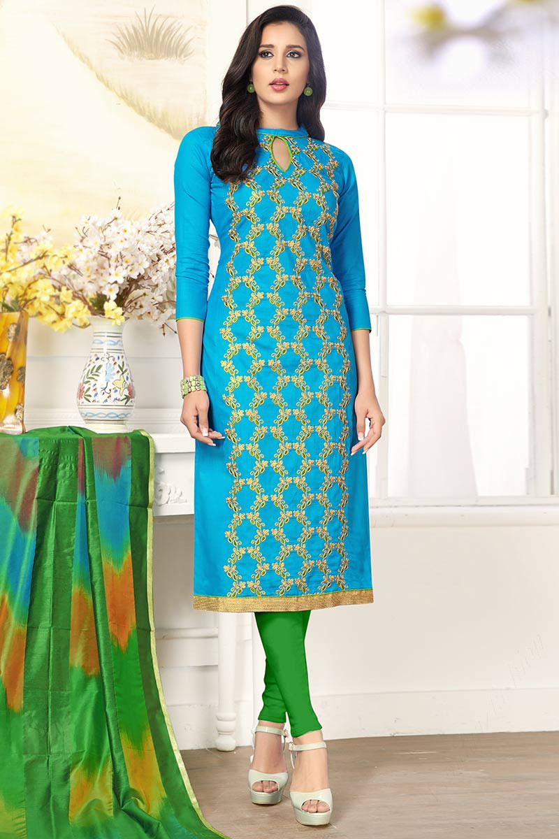 Churidar offer best sale