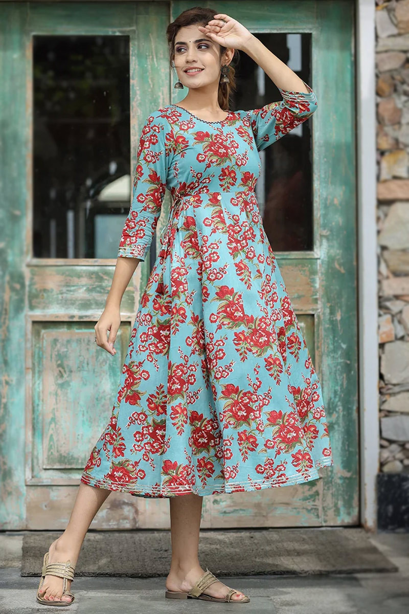 Cotton dress kurti on sale