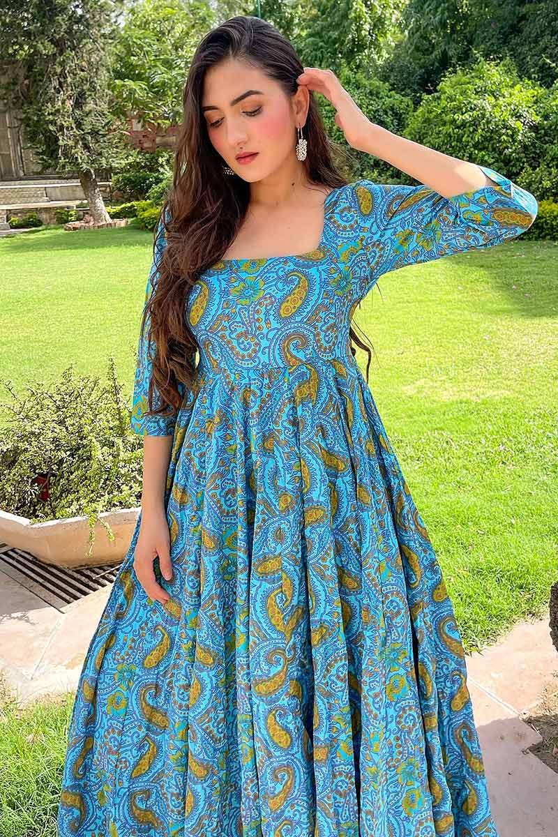 Long frock for daily use sale