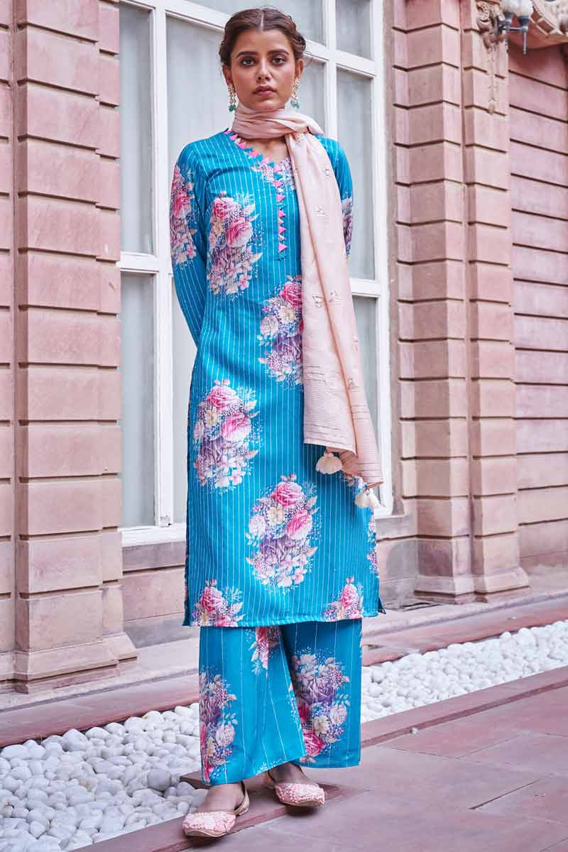 Ligth Floral Woman Suit | Sumissura