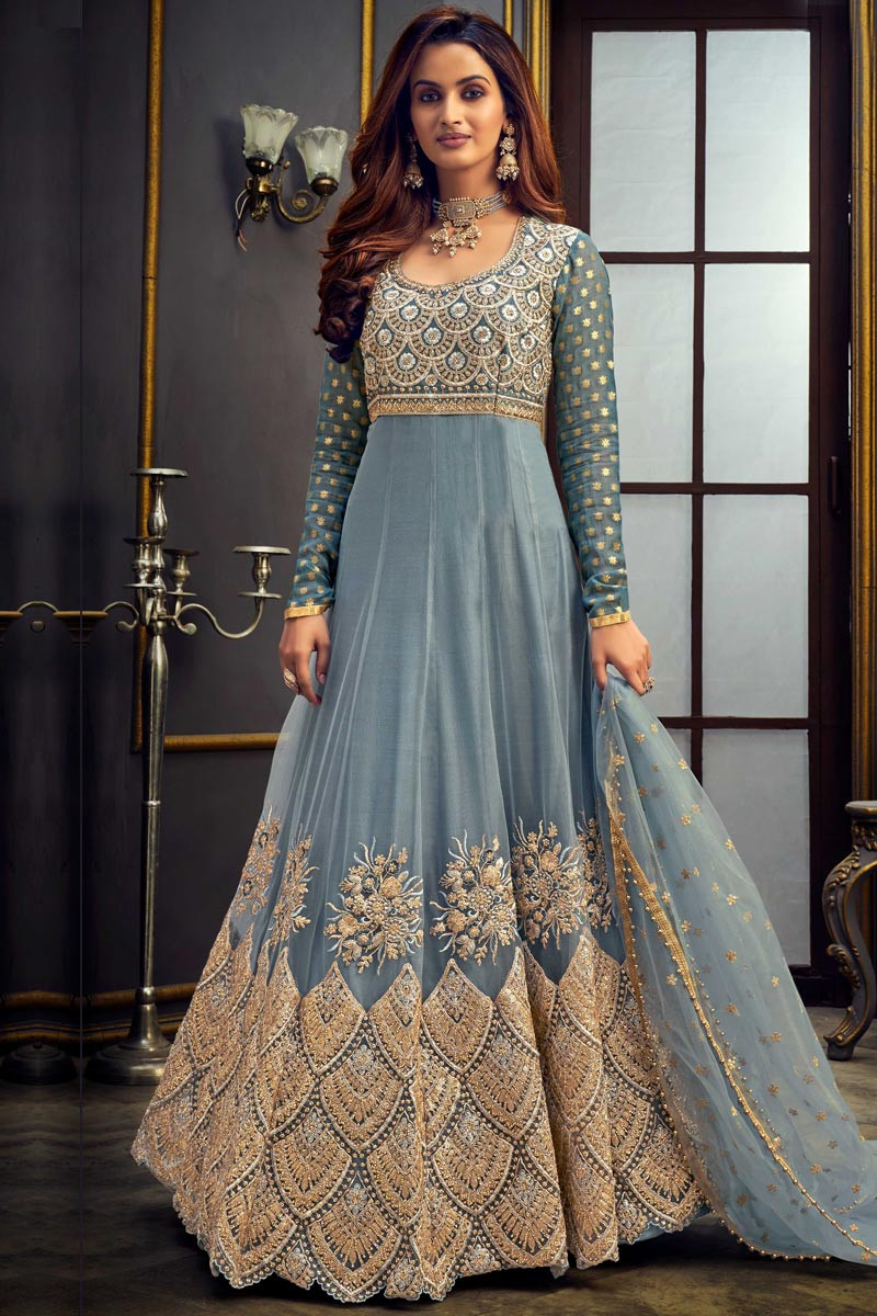 Long length shop anarkali dresses