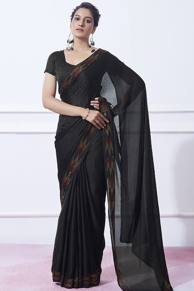 Lightweight party wear saree 2025