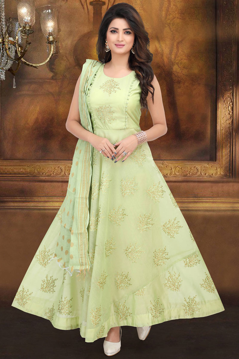 Stone new arrivals work anarkali