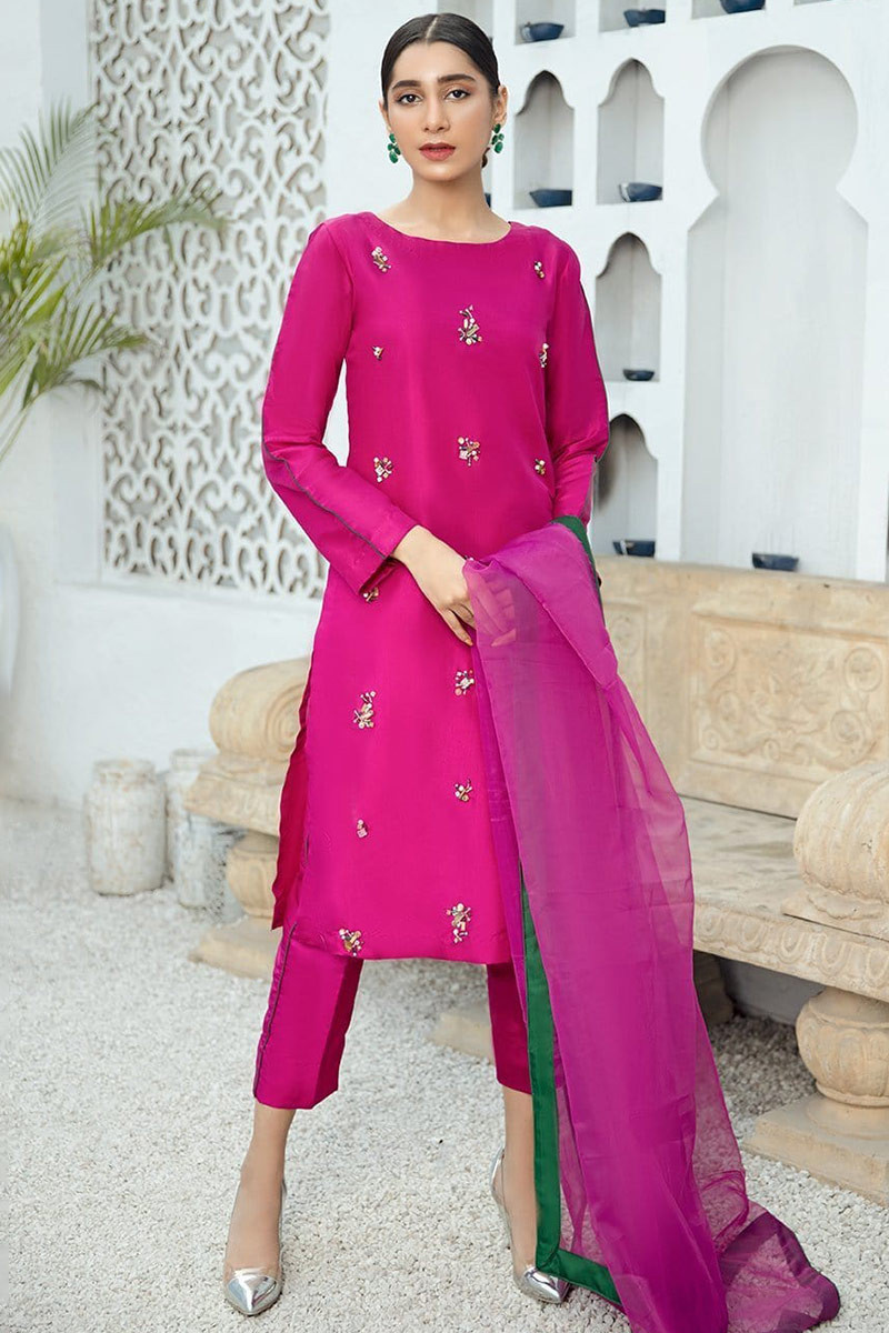 Fuchsia best sale trouser suit