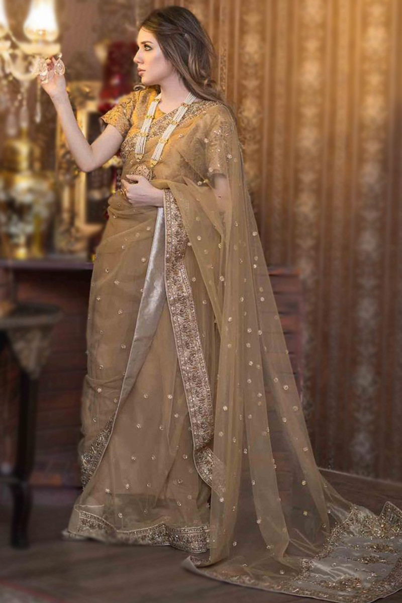 Wedding stone saree outlet