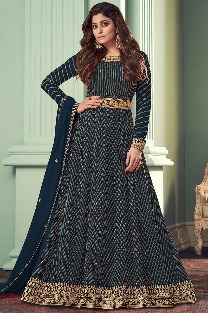 Anarkali suit fabric sales