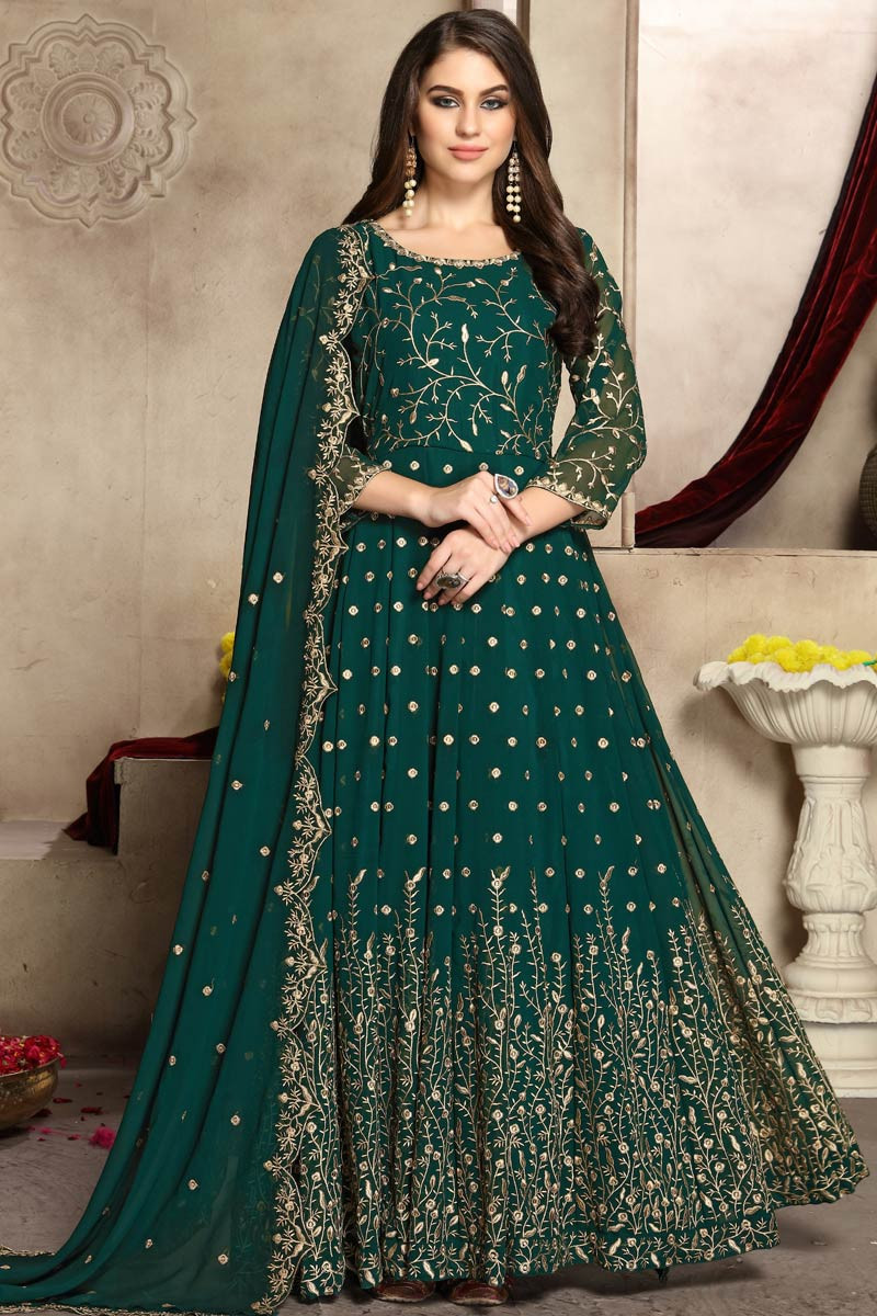Buy Long Anarkali Dress & Wedding Anarkali Dress - Apella
