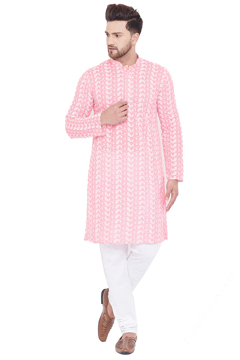 Chikankari churidar top