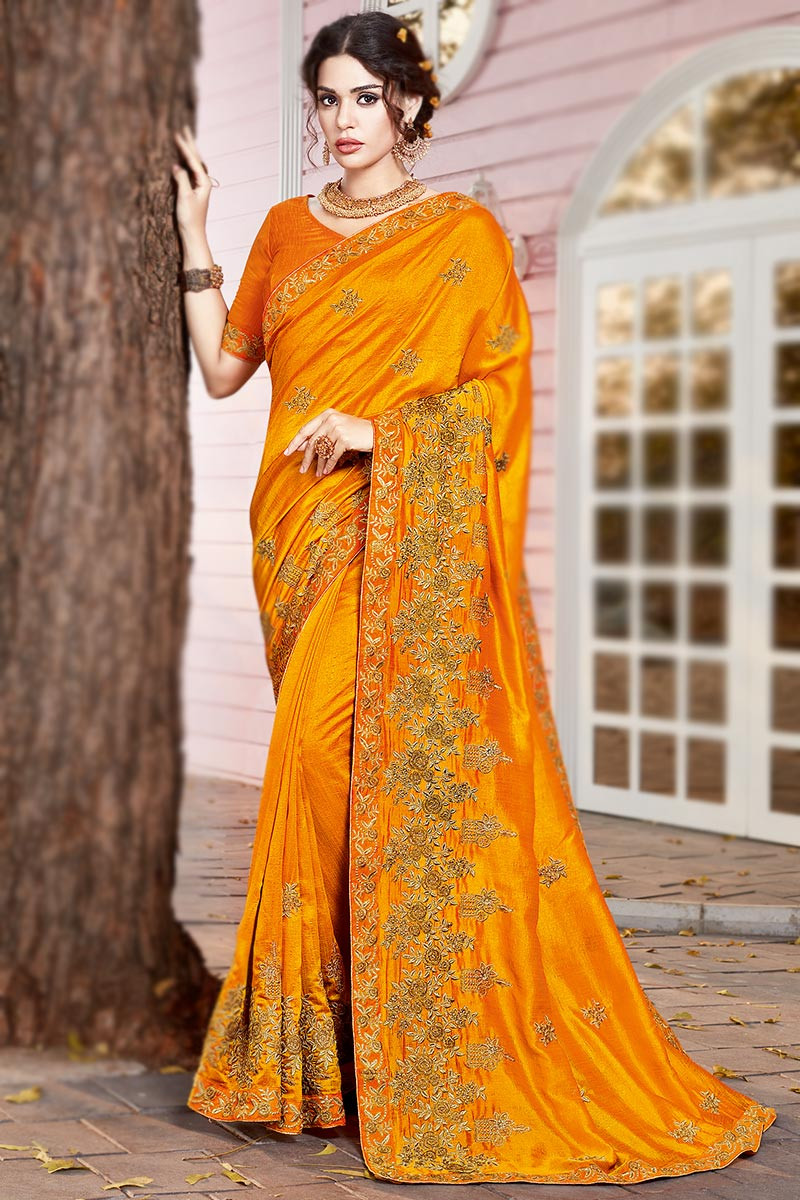 Light Yellow Pure Soft Silk Saree | Taneira Online Store