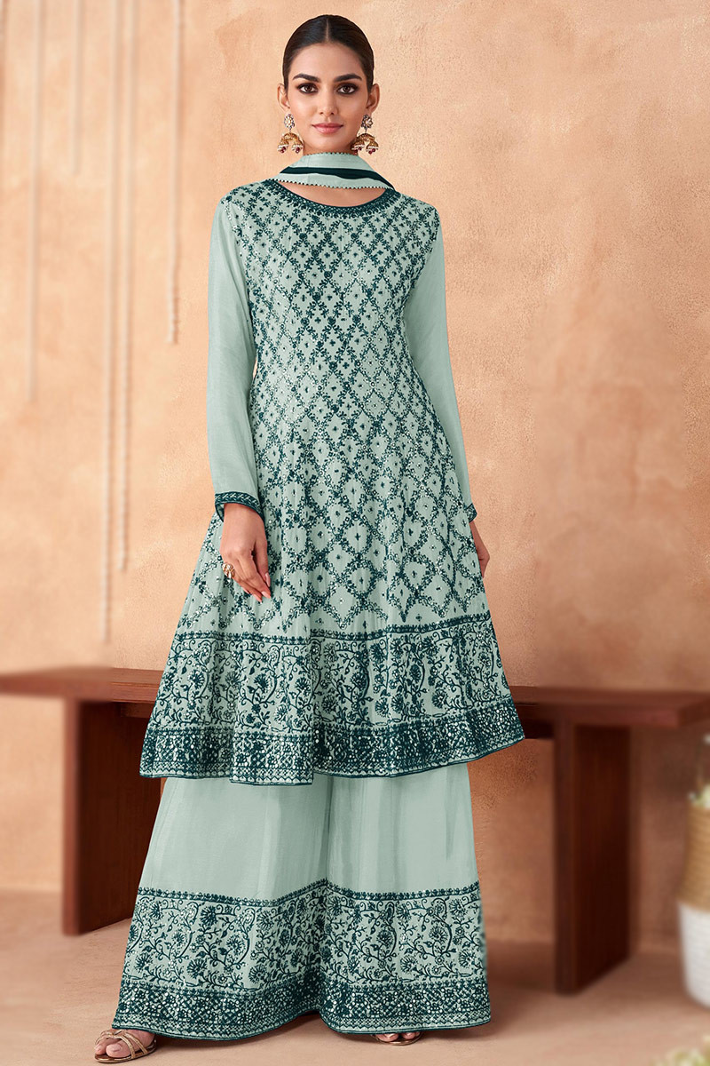 Long frock with palazzo store