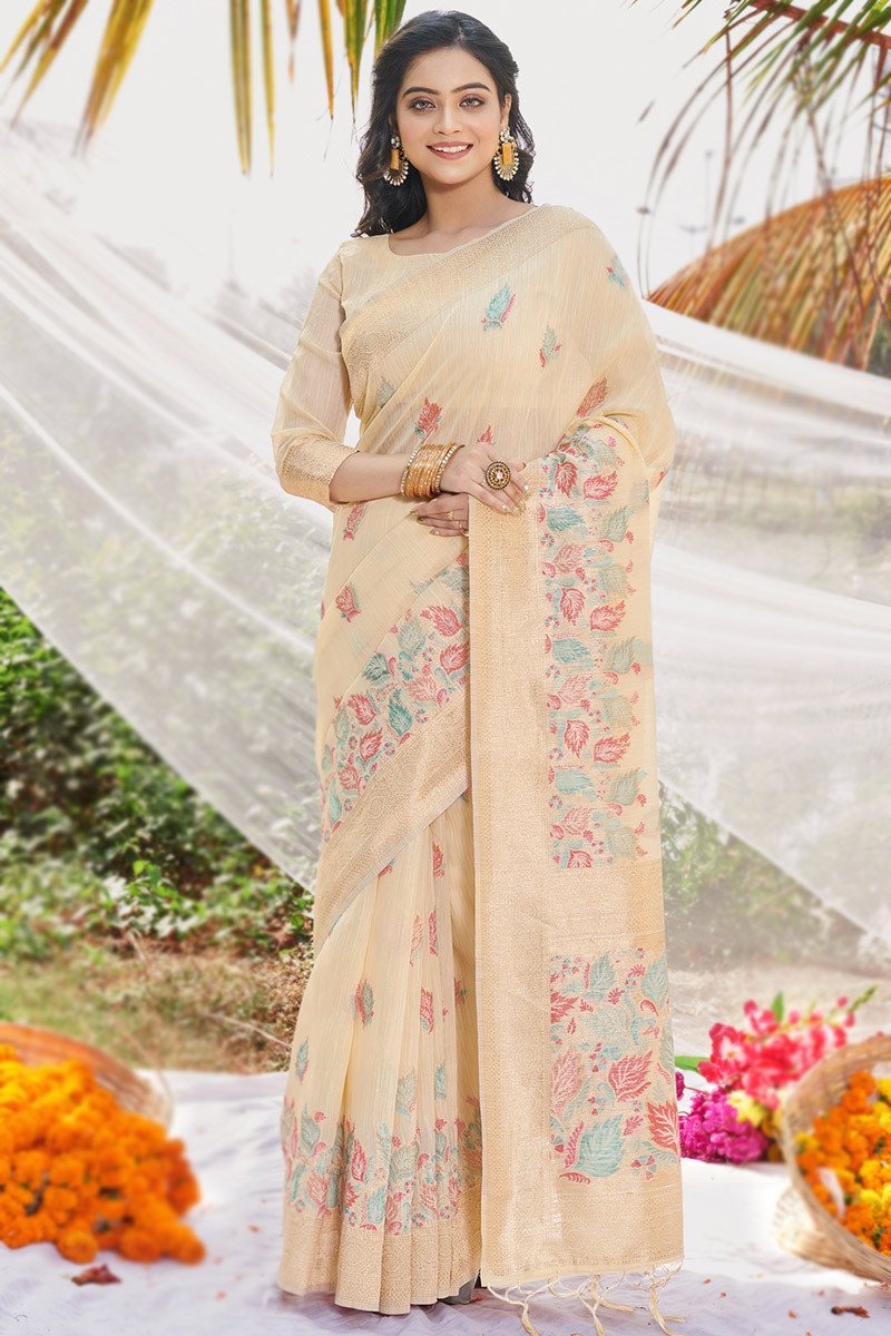Casual wear saree 2025