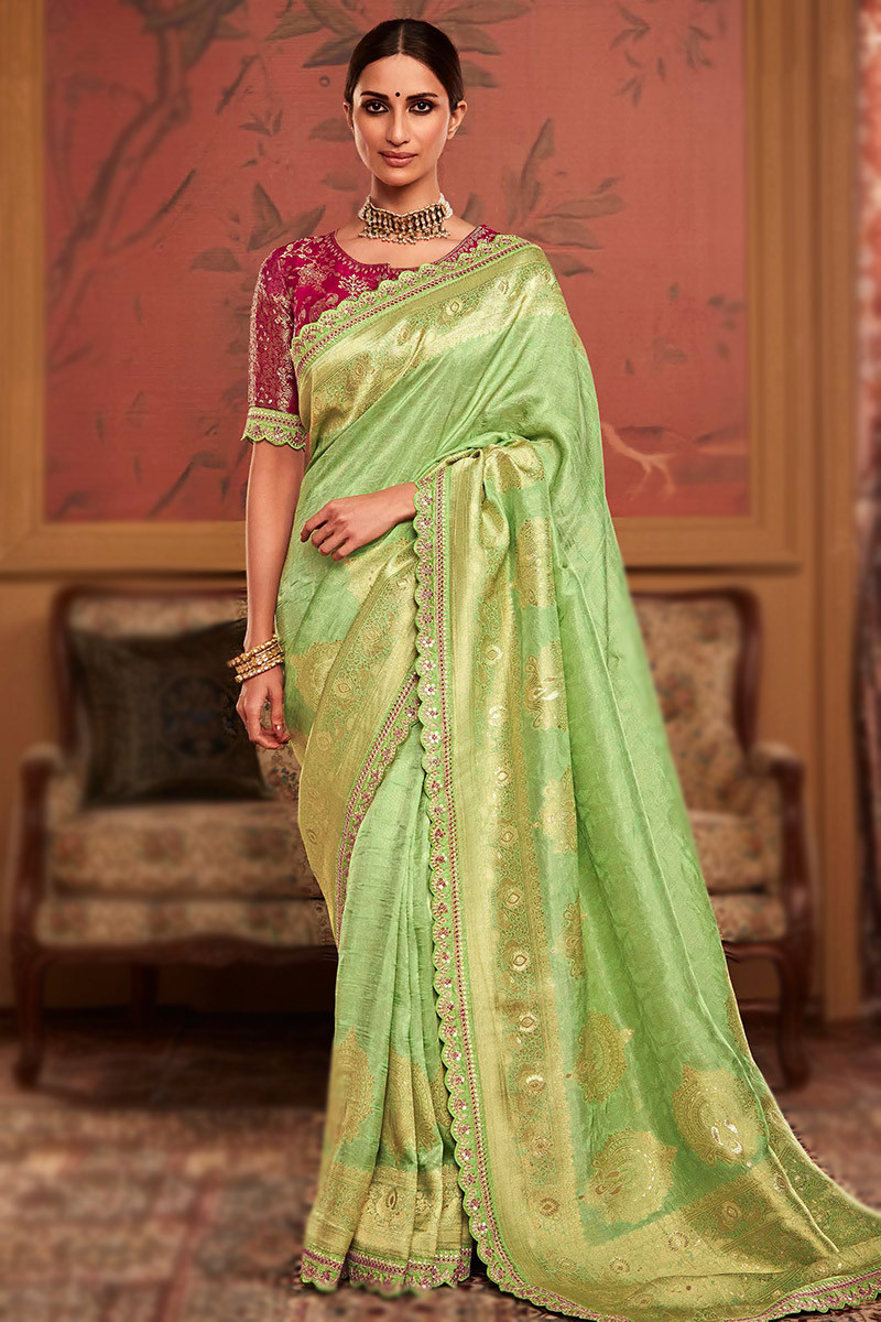 Black and Gold color silk sarees with big border saree design -SILK0001429
