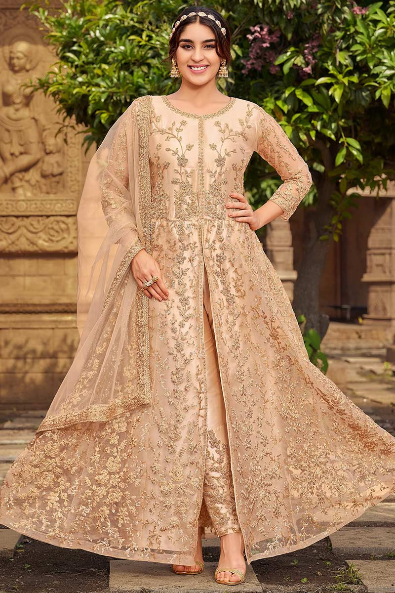 Slit anarkali discount