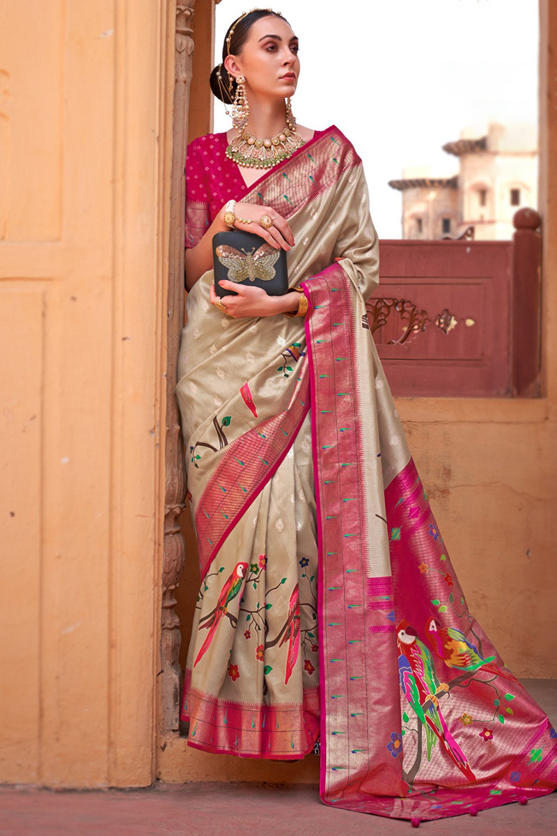 Wedding paithani hotsell