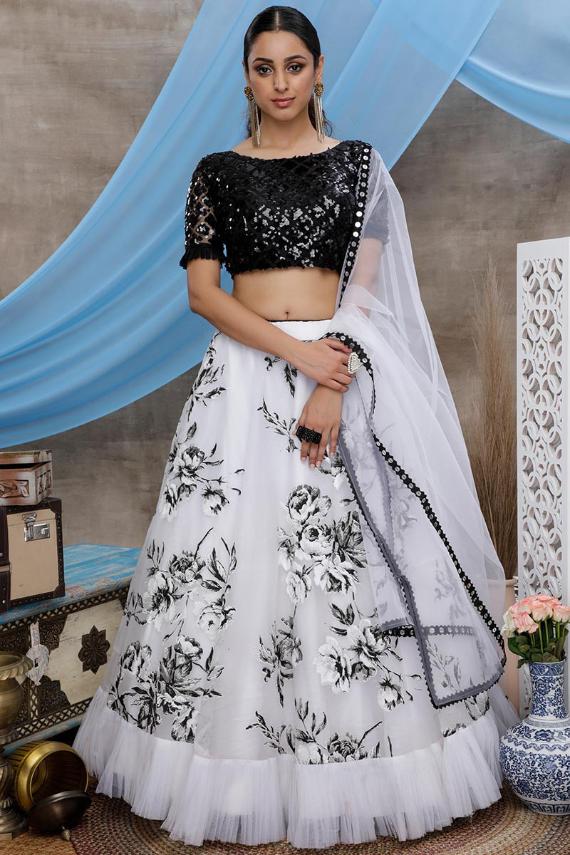 Buy Lehenga Choli for Women Wedding Bridal Lengha Choli Bollywood Designer  Party Wear Floral Ghagra Choli Digital Printed Lehenga Choli Dupata Online  in India -… | Floral lehenga, Lehenga designs, Designer lehenga choli