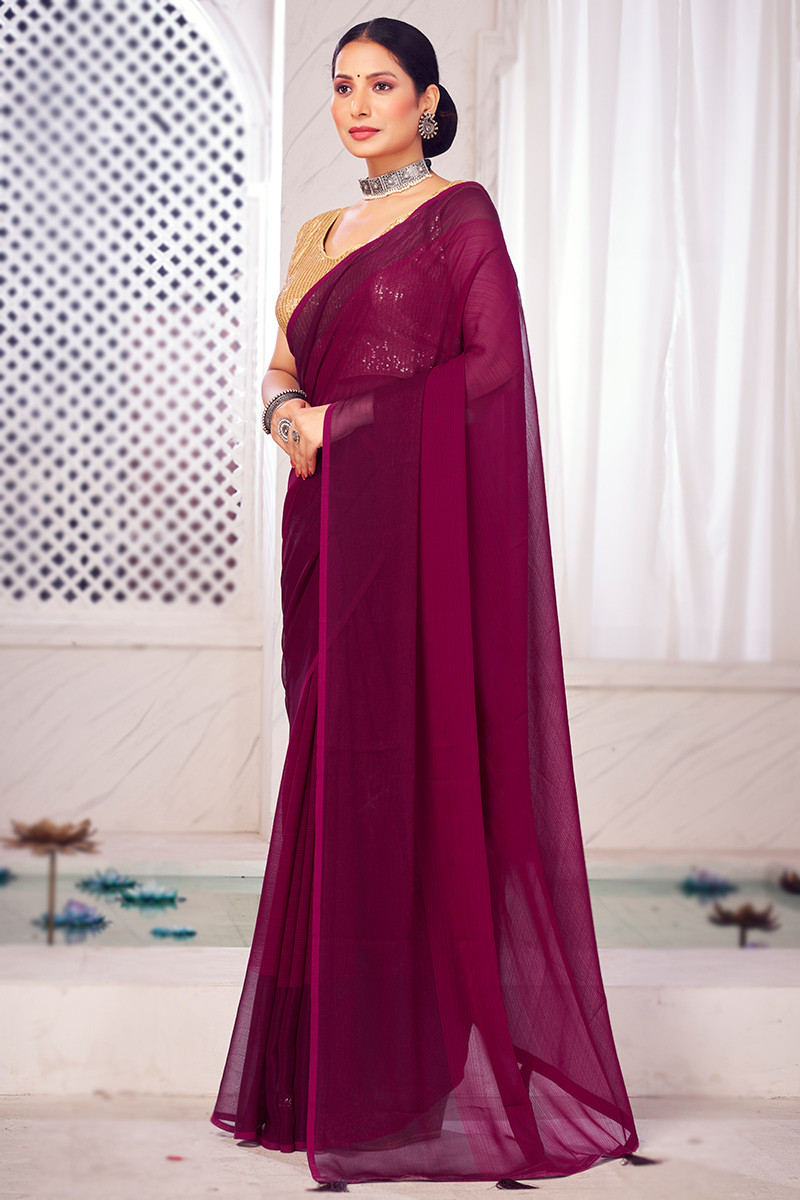 Fancy saree chiffon hotsell