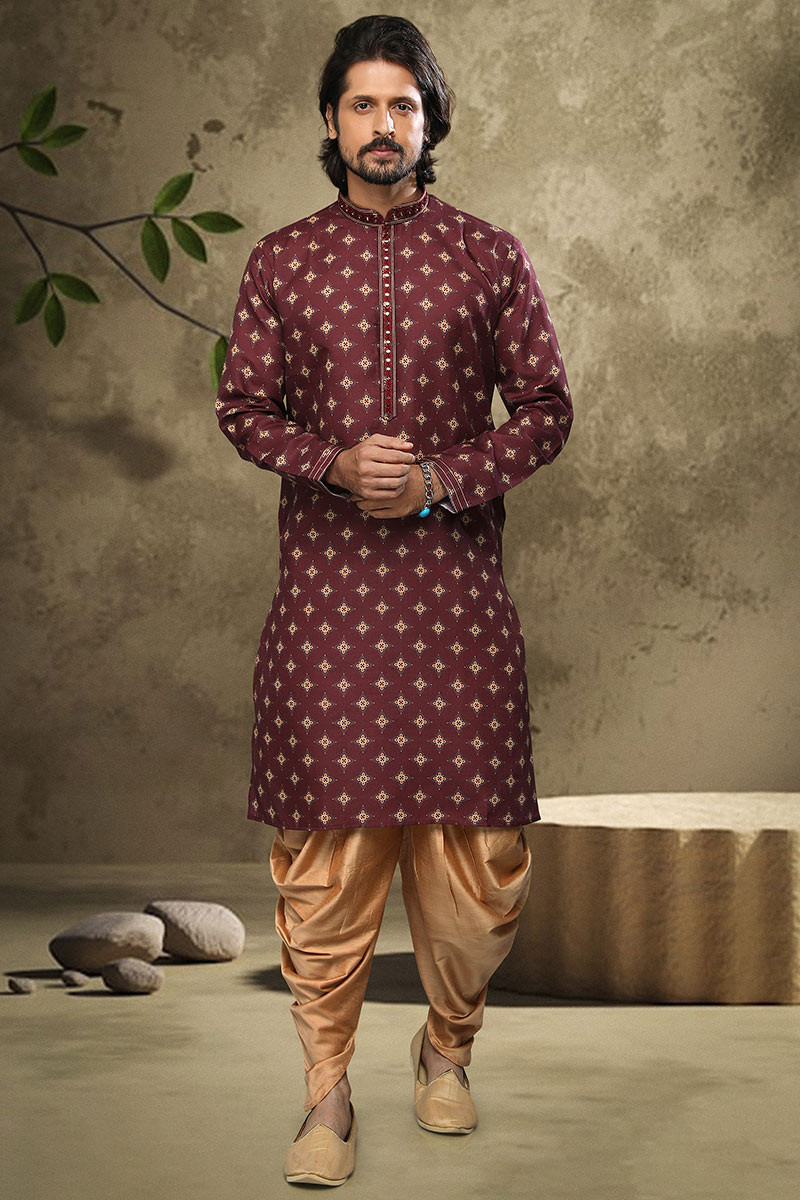 Fashionable Dhoti Pants — 100% Cotton, Basket Weave Border | AdiValka