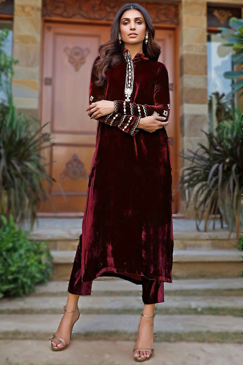 Buy Ladies Pakistani Indian Trousers Pants Shalwar Salwar Cotton With Full  Embroidery, Loose Pure Cotton Relaxed-fit Chicken Kari SF98 Online in India  - Etsy