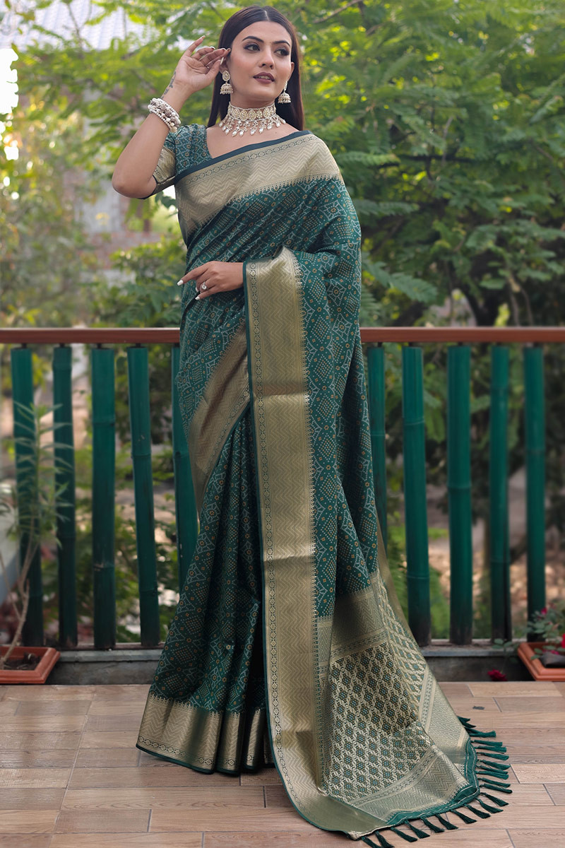 Bottle Green Color Silk Georgette Saree - Tariq Collection Yf#21176 at Rs  4988.00 | Georgette Sarees | ID: 2849081318148