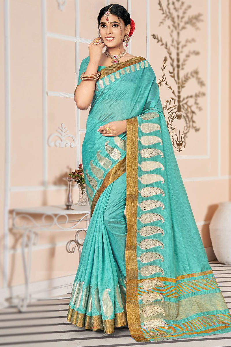 Party wear cotton silk sarees shop