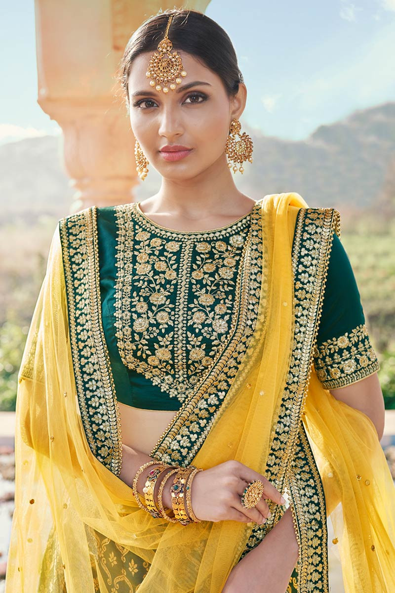Shaadiwish Inspirations and Ideas | Peacock%20green%20indian%20outfit