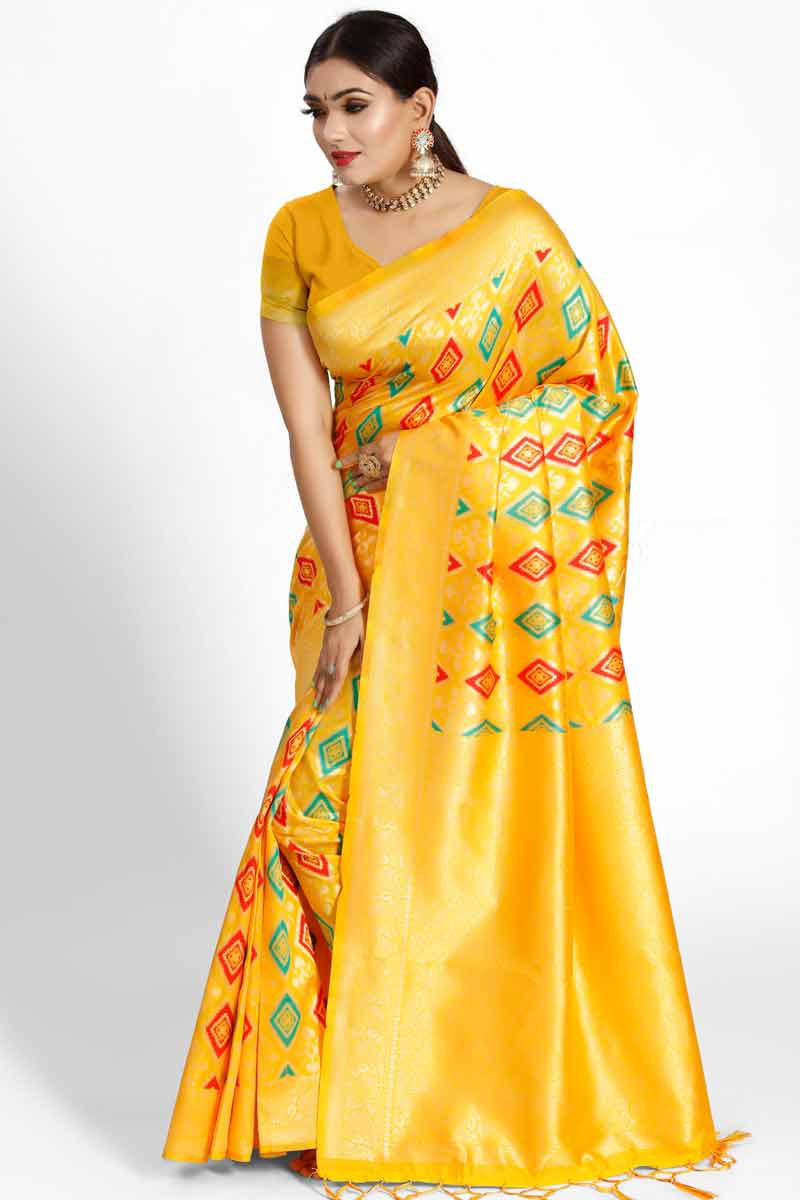 Ethnic best sale day saree