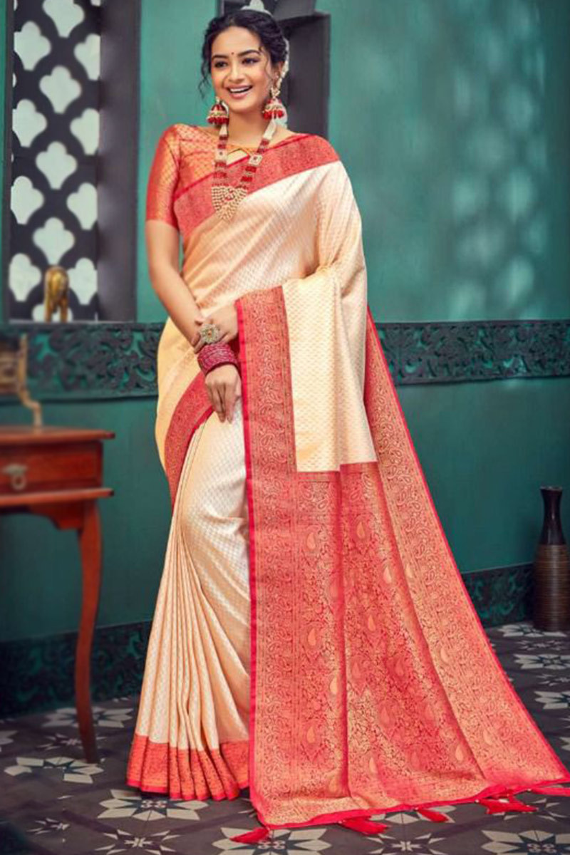Soft silk saree for wedding store