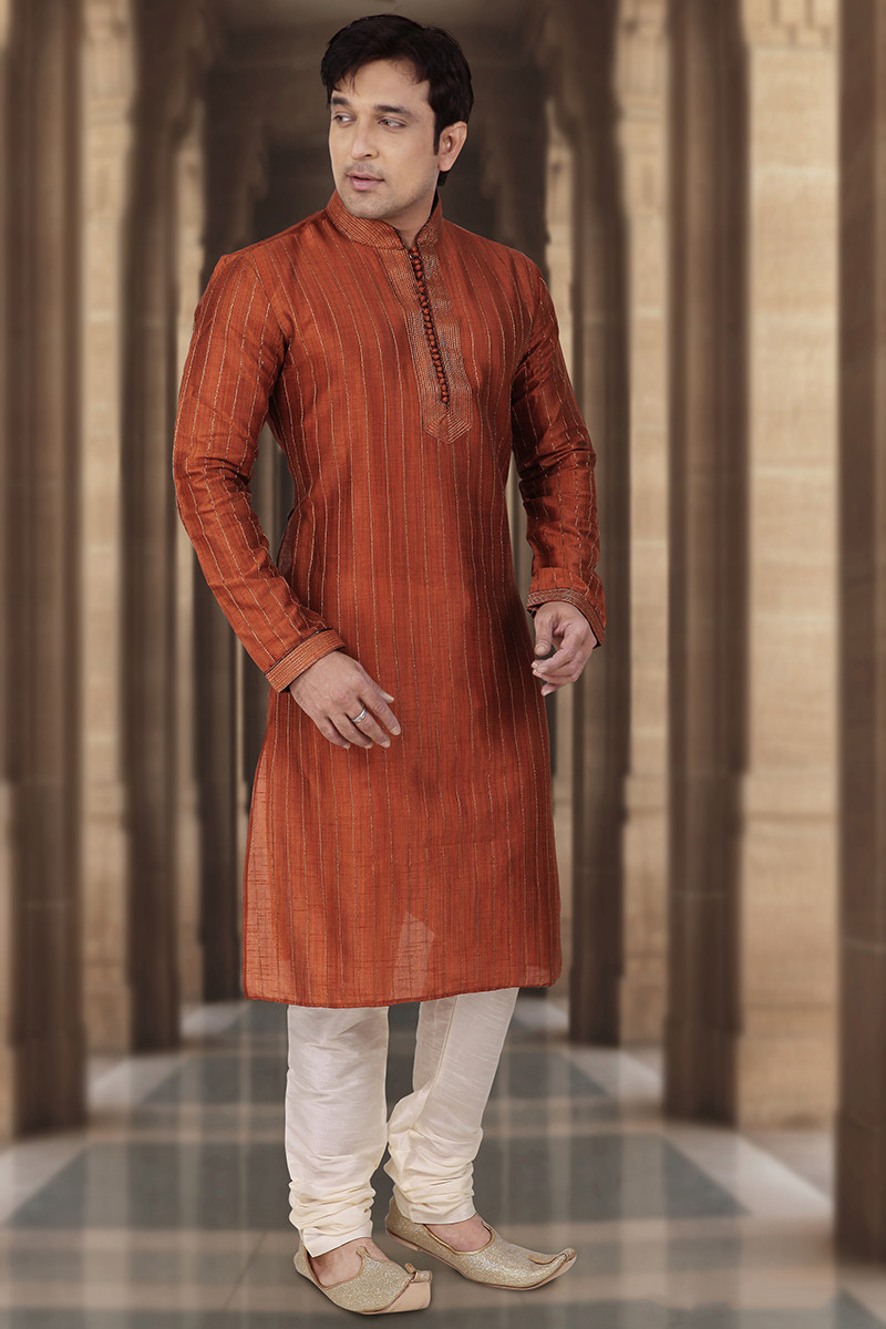 Rustorange kurta clearance