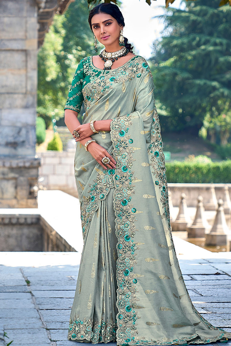 Wedding dress sari best sale