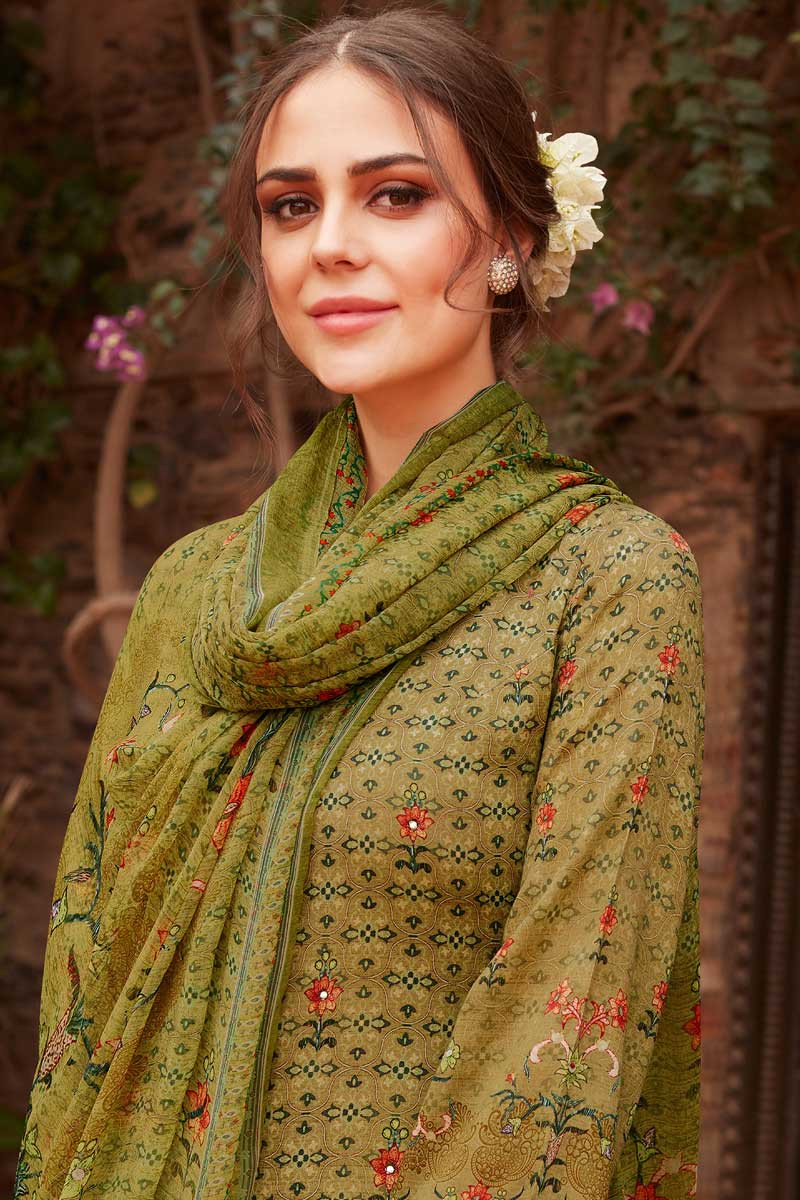 cotton trouser suit