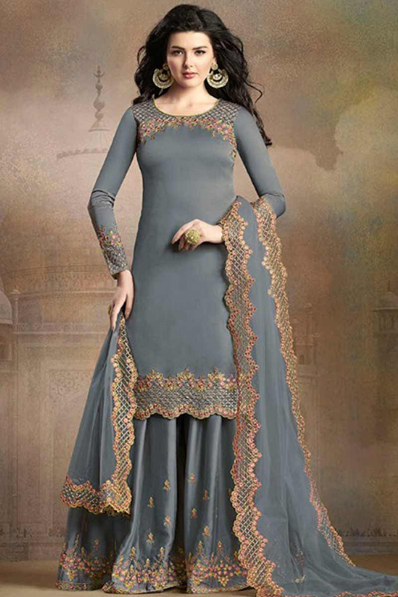 pic of sharara suit