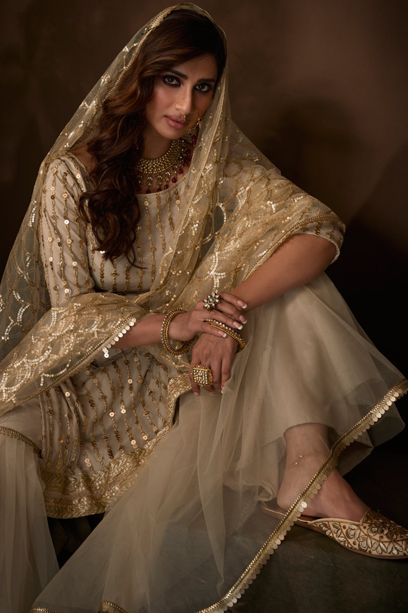 net sharara suits