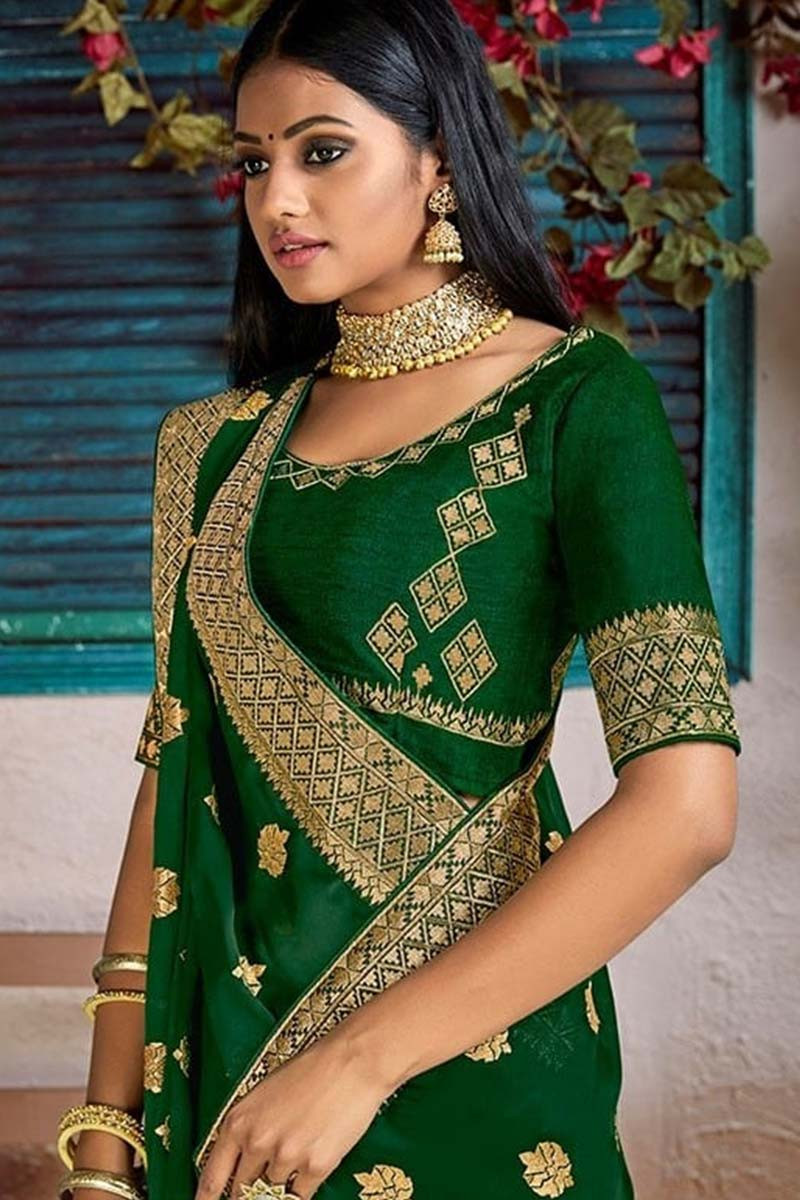 Readymade sana silk saree banglori silk  blouse pic 