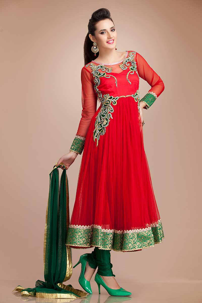 Designer Bollywood Dress Anarkali Shalwar Salwar Kameez Suit Indian Pakistani 