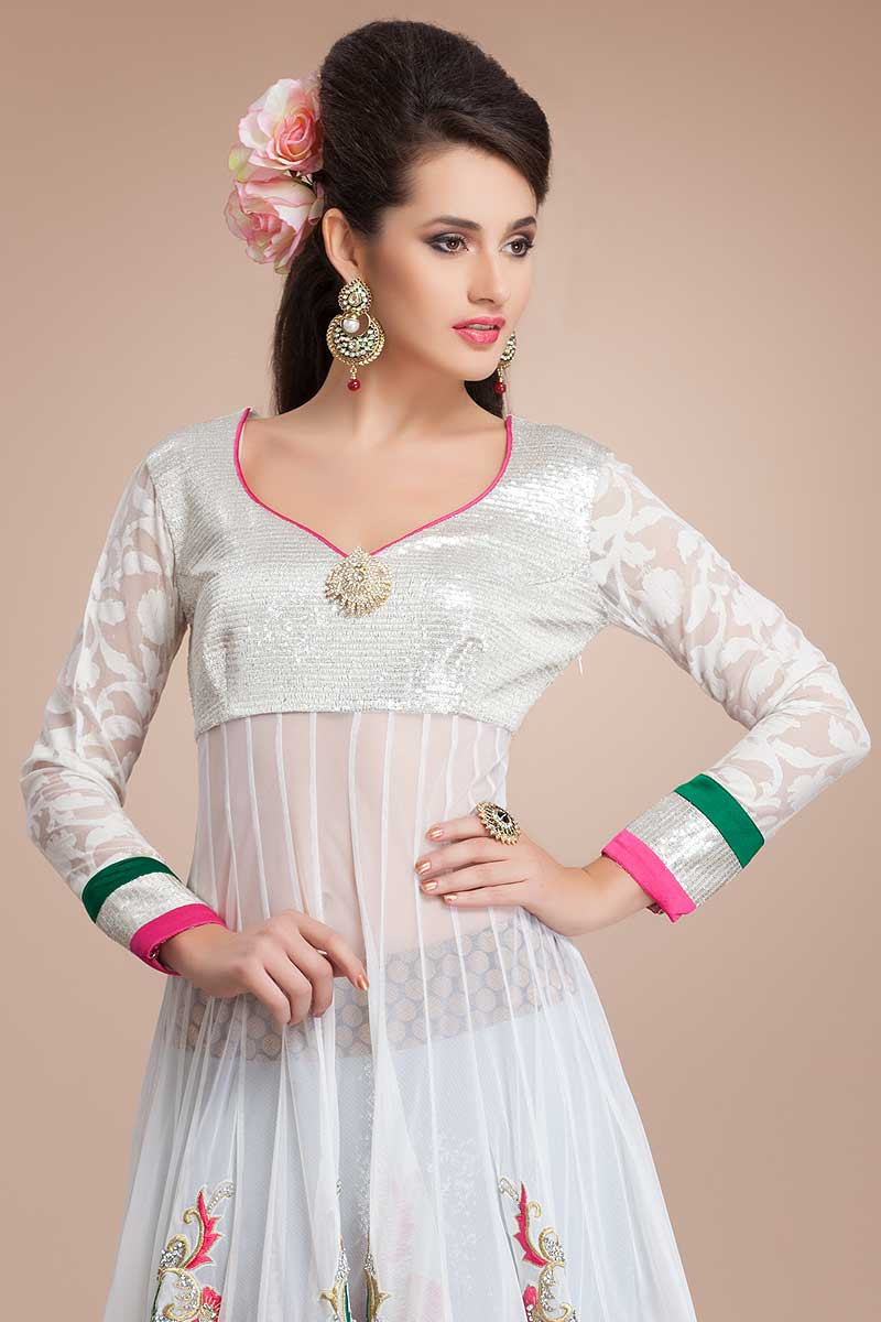 short frock with lehenga design