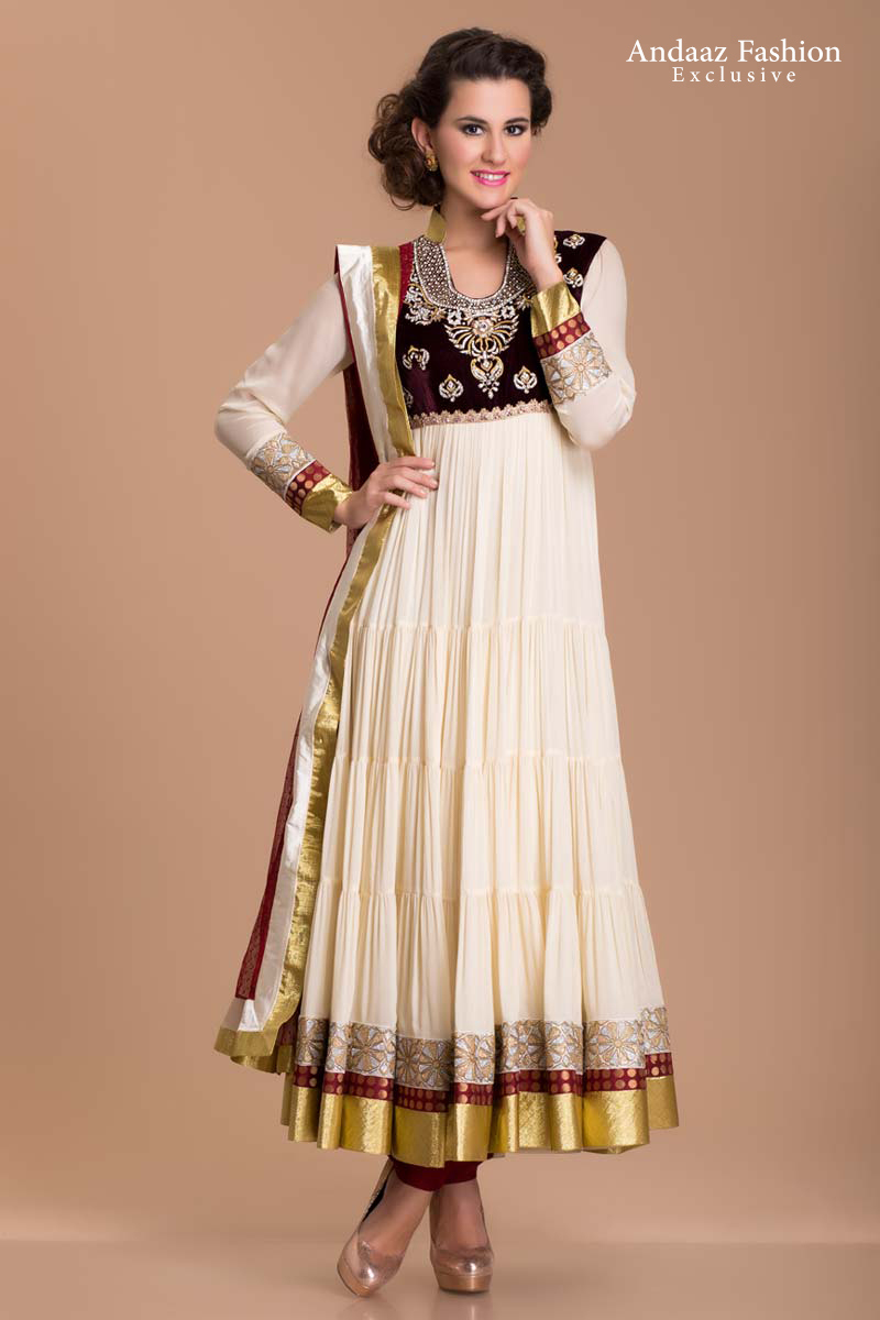 anarkali dress design images