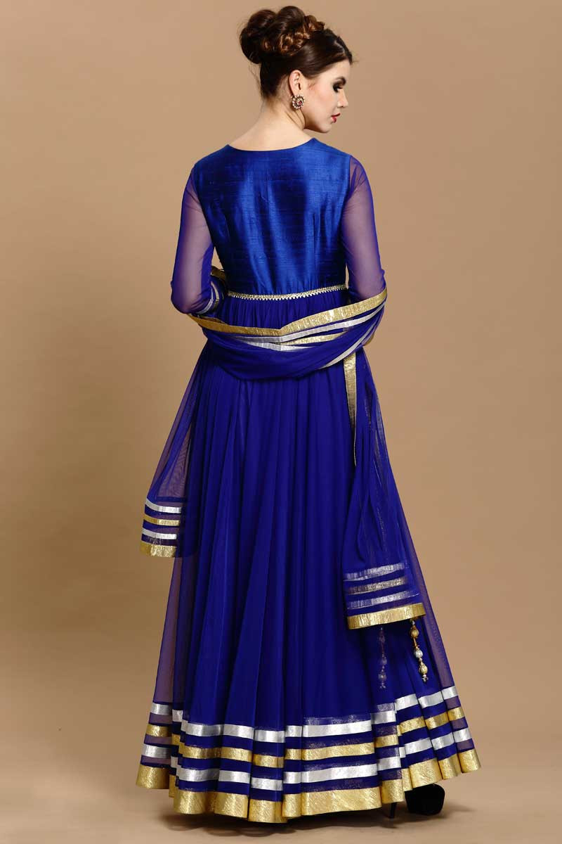 royal blue frock suit