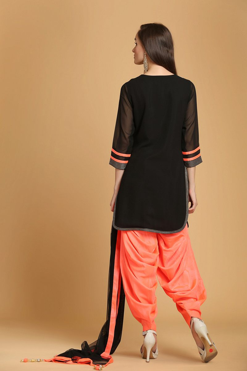 salwar back design