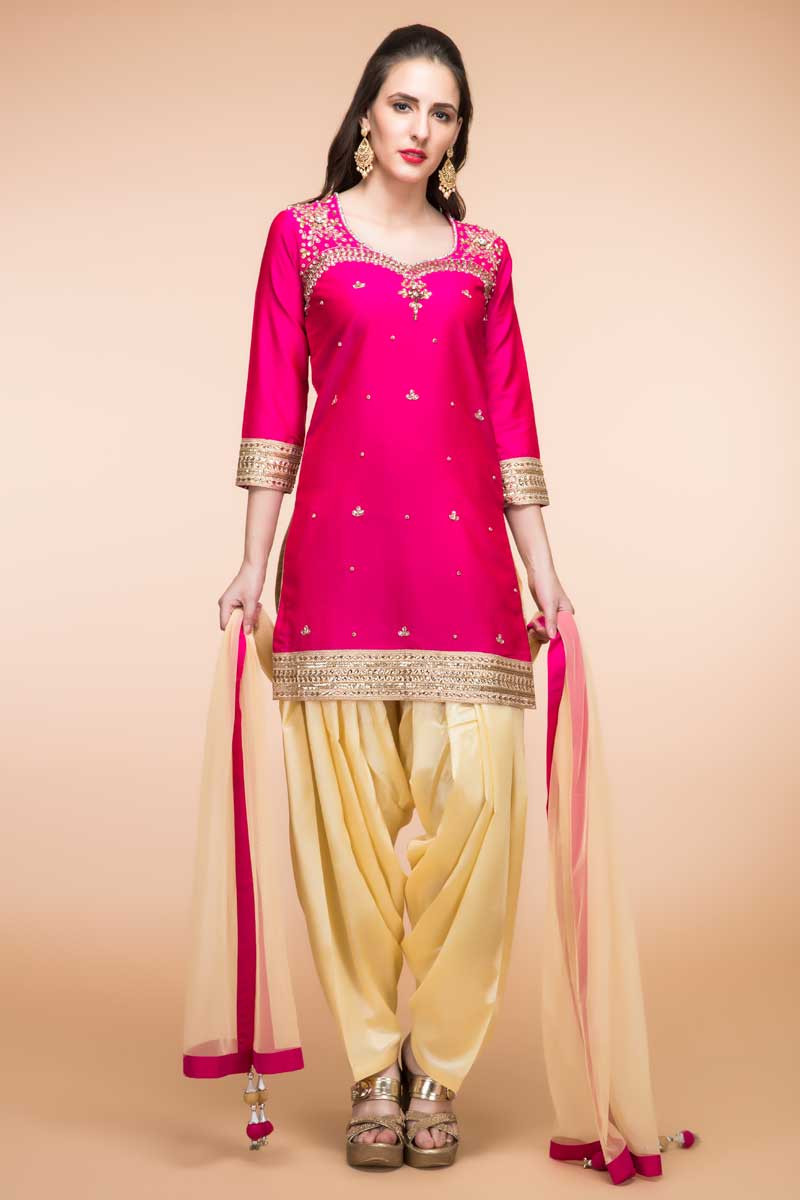 ready to wear patiala suit